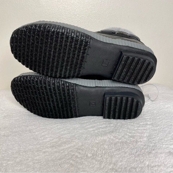 J Sport by Jambu Duck Boots Mary Ankle Rain Waterproof Vegan New Black Size 7 - Picture 7 of 10